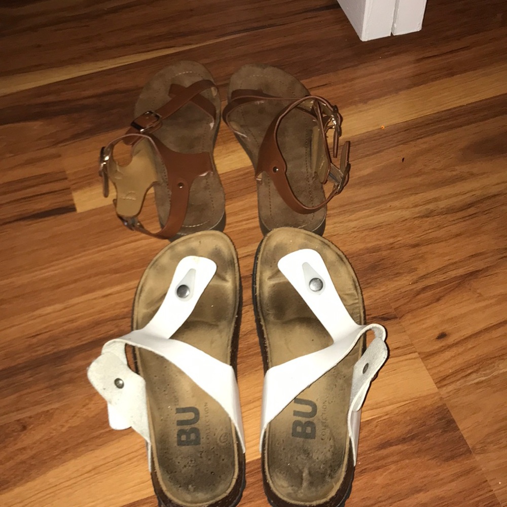 Rainbow sandals
